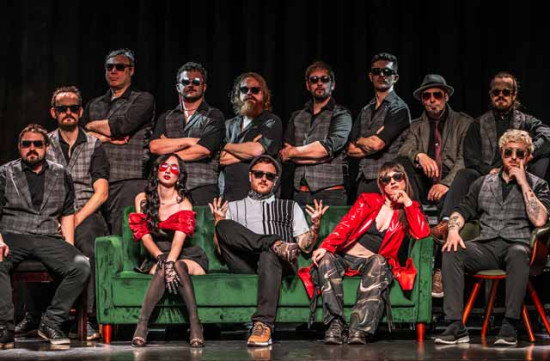 Dutty Moonshine Big Band promotional photo